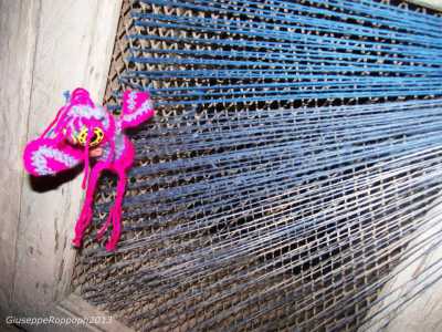 Una creazione dei Guerrilla Knitting